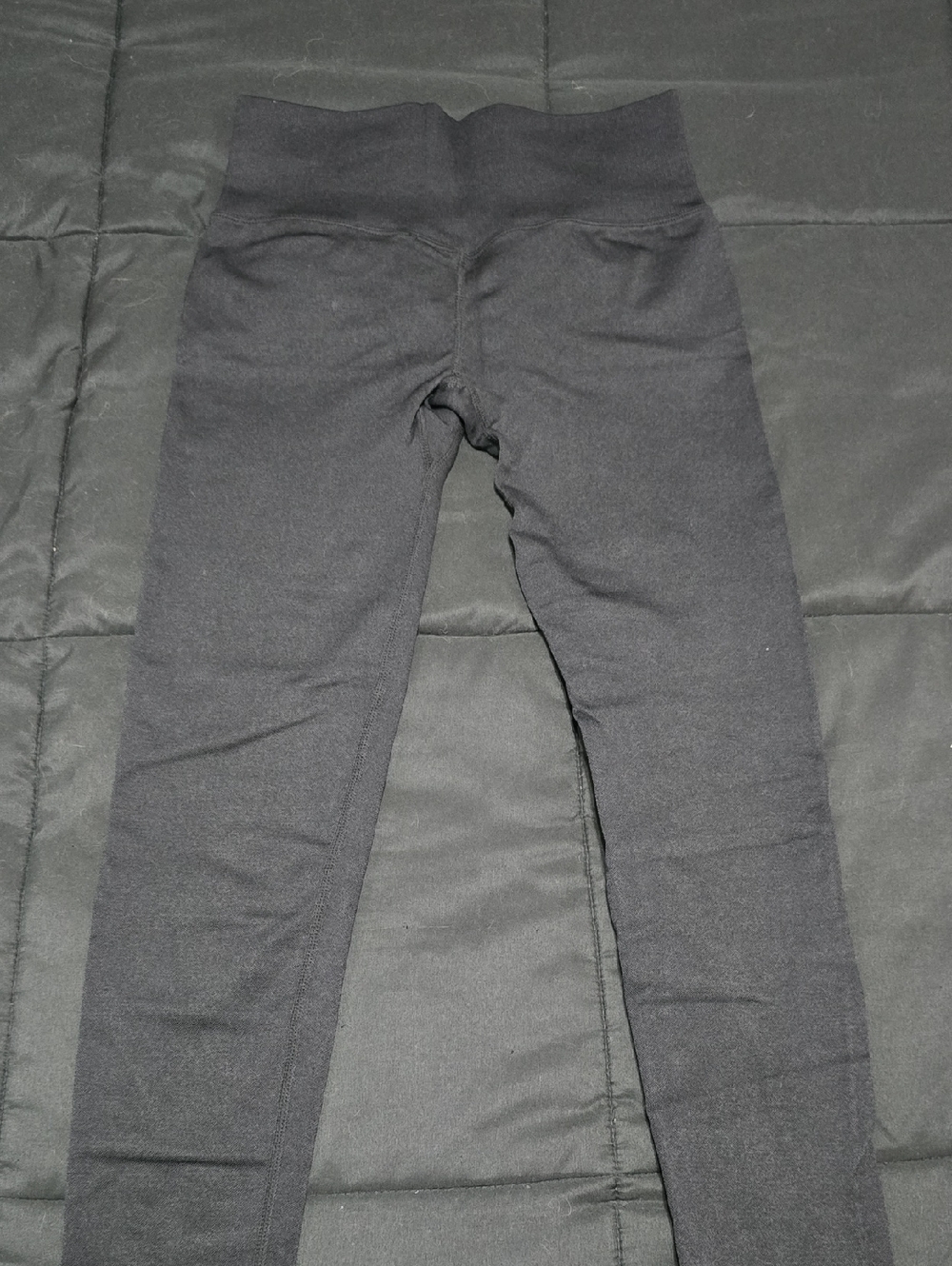 Slim High-Waist Black Leggings for Women